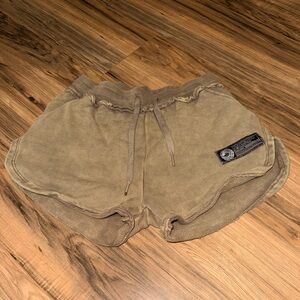 Alphalete Brown Athletic Shorts